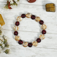 Load image into Gallery viewer, Om Mani Padme Hum Tibetan Holy Mantra Gemstone Bracelet
