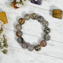 Load image into Gallery viewer, Agate Gemstone Spiritual Protection Band/Bracelet
