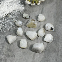 Load image into Gallery viewer, Rainbow Moon Stone Crystal Healing Tumble Stone Set⎮Stone of Lovers

