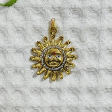 Load image into Gallery viewer, Dazzling Diamond Studded Surya Pendant
