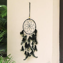 Load image into Gallery viewer, Handmade Black Dream Catcher
