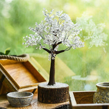 Load image into Gallery viewer, Clear Quartz Cleansing Crystal Stone Tree
