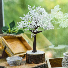 Load image into Gallery viewer, Clear Quartz Cleansing Crystal Stone Tree
