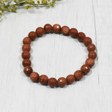 Load image into Gallery viewer, Goldstone Brown Bracelet | Abundance &amp; Courage
