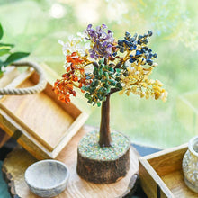 Load image into Gallery viewer, 7 Chakra Crystal Healing Stone Tree
