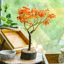 Load image into Gallery viewer, Carnelian Crystal Stone Motivation Tree
