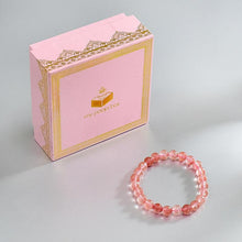 Load image into Gallery viewer, Cherry Quartz Bracelet for Anxiety Relief
