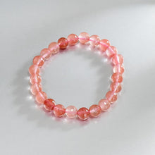 Load image into Gallery viewer, Cherry Quartz Bracelet for Anxiety Relief
