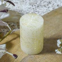 Load image into Gallery viewer, White Glitter Candle
