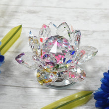 Load image into Gallery viewer, Feng Shui / Vastu Crystal Lotus for Positive Energy
