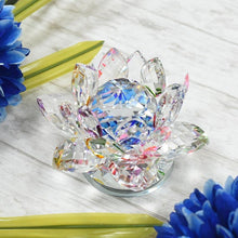 Load image into Gallery viewer, Feng Shui / Vastu Crystal Lotus for Positive Energy
