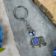 Load image into Gallery viewer, Beautiful Feng Shui Elephant Keychain
