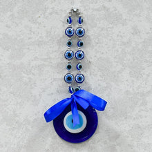Load image into Gallery viewer, Blue Evil Eye Hanging for Protection
