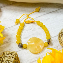 Load image into Gallery viewer, Citrine Crystal String Bracelet for Concentration
