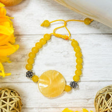 Load image into Gallery viewer, Citrine Crystal String Bracelet for Concentration
