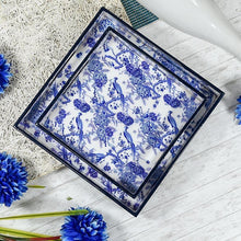 Load image into Gallery viewer, Serene Blue Serving Trays - Set of 2
