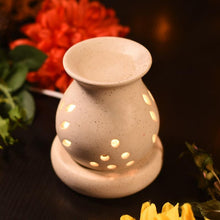 Load image into Gallery viewer, Handcrafted Brown Ceramic Pot Aroma Diffuser
