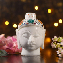 Load image into Gallery viewer, Marble Buddha Head
