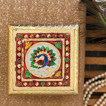 Load image into Gallery viewer, Luxurious Square Krishna Chowki
