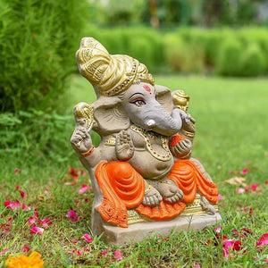 1.2FEET Eco-Friendly Ganpati Bappa | Plant-A-Ganesha