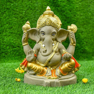 1FEET Lambakarna Eco-Friendly Ganpati | Plant-A-Ganesha