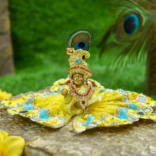 Load image into Gallery viewer, Pretty Floral Laddu Gopal Poshak
