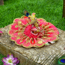 Load image into Gallery viewer, Elegant Laddu Gopal Floral Dress
