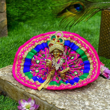 Load image into Gallery viewer, Laddu Gopal Dress With Jaipuri Print
