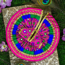 Load image into Gallery viewer, Laddu Gopal Dress With Jaipuri Print
