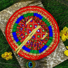 Load image into Gallery viewer, Laddu Gopal Dress With Jaipuri Print
