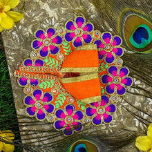 Load image into Gallery viewer, Laddu Gopal Dress With Floral Design
