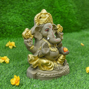10INCH Ekadanta Eco-Friendly Ganpati | Plant-A-Ganesha