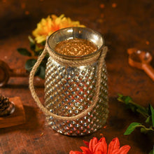 Load image into Gallery viewer, Silver Rope Jar
