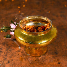 Load image into Gallery viewer, Honey Gold Foil Flower Vase
