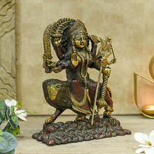 Load image into Gallery viewer, Divine Maa Durga Brass Idol

