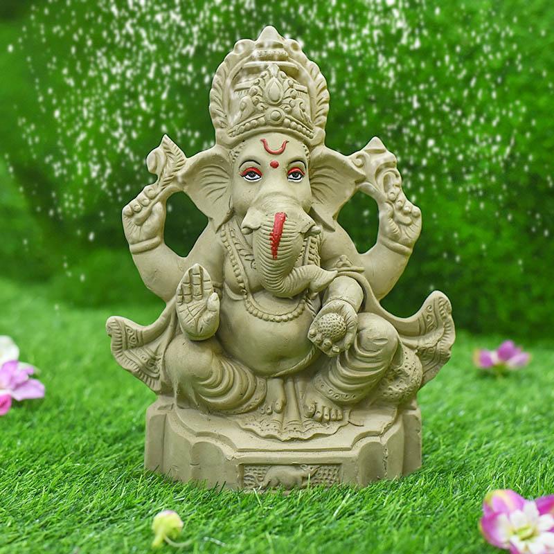 10INCH Rudrapriya Eco-Friendly Ganpati | Plant-A-Ganesha