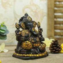 Load image into Gallery viewer, Elegant Brass Ganesh Idol
