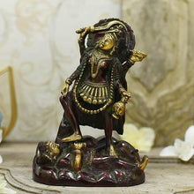 Load image into Gallery viewer, Almighty Kali Maa Brass Idol
