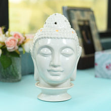 Load image into Gallery viewer, Calm Ceramic Buddha Head Aroma Diffuser
