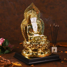 Load image into Gallery viewer, Antique Golden And White Buddha Statue
