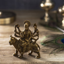 Load image into Gallery viewer, Majestic Mata Rani Brass Murti
