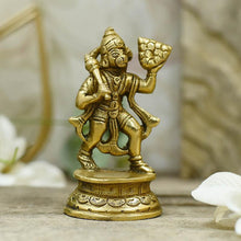 Load image into Gallery viewer, Vital Brass Hanuman Murti
