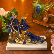 Load image into Gallery viewer, Divine Sitting Radha Krishna Idol
