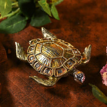 Load image into Gallery viewer, Feng Shui Tortoise with Mirror Detailing
