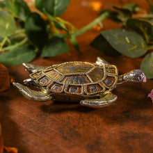 Load image into Gallery viewer, Feng Shui Tortoise with Mirror Detailing
