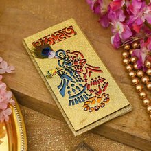 Load image into Gallery viewer, Regal Radha Krishna Shagun Envelope
