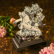 Load image into Gallery viewer, Antique White Horse with Money Tree
