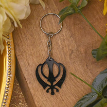 Load image into Gallery viewer, Sikh Symbol Key Chain
