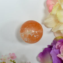 Load image into Gallery viewer, Orange Selenite Natural Ball
