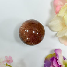 Load image into Gallery viewer, Goldstone Brown Natural Ball
